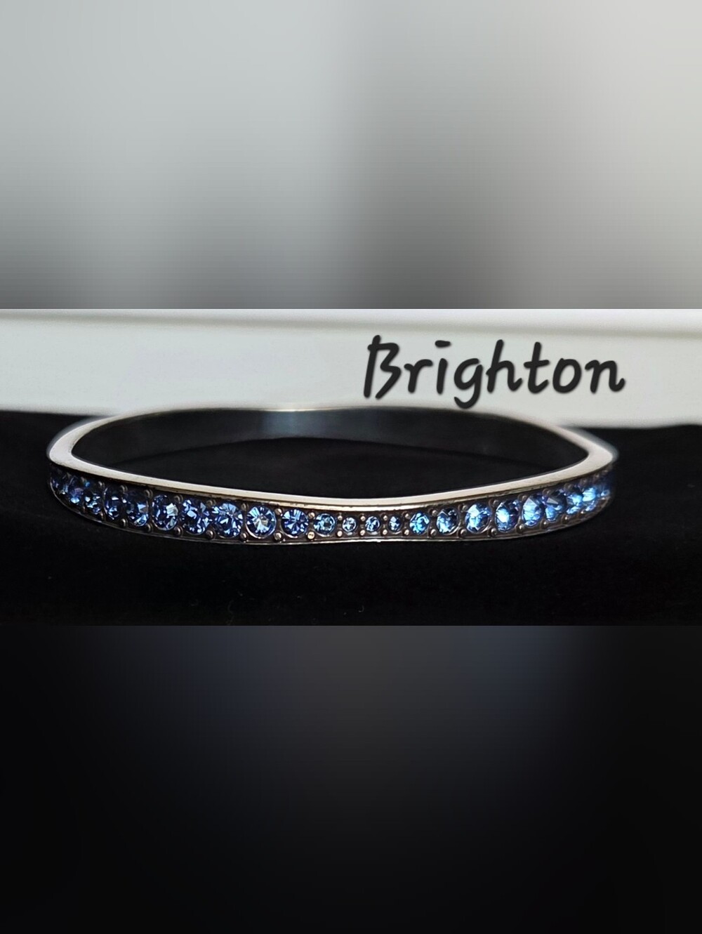 Brighton Light Hearted Crystal Bangle